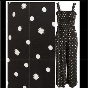 BP. Nordstrom Smocked Crop Jumpsuit LIKE NEW